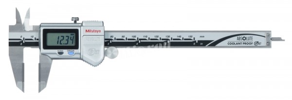 Штангенциркуль ШЦЦТ-1-150/6" 0,01/0,0005" электр. с тв.сплав. губ. (CD-6"PMXW) 500-737-10 Mitutoyo