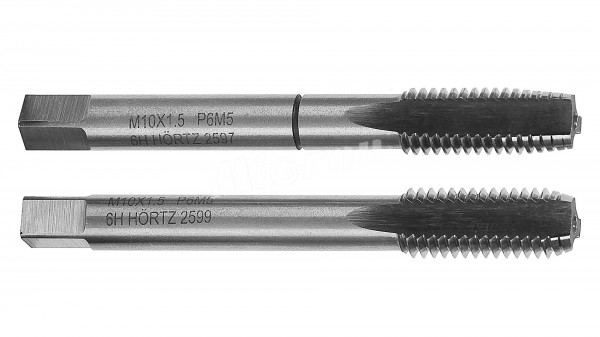 Метчик М10x1,5 м/р компл. 2 шт. Р6М5 HORTZ