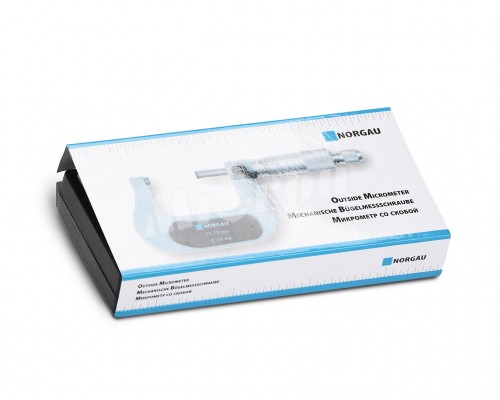 Микрометр 25-50mm/0,01mm NORGAU 041001050