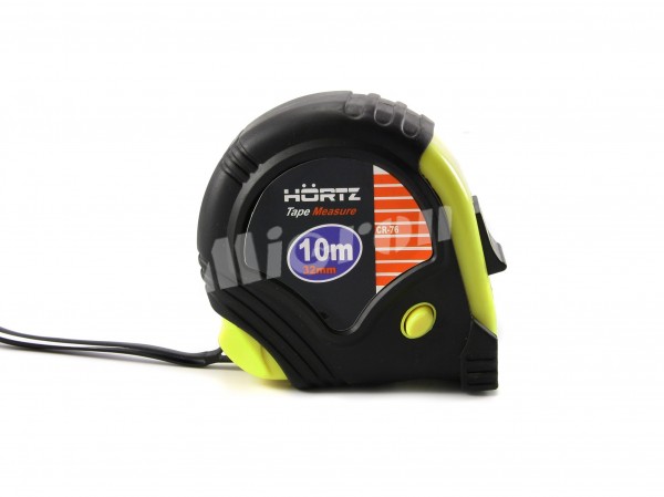 Рулетка 10м ширина 32мм CR-76 HORTZ