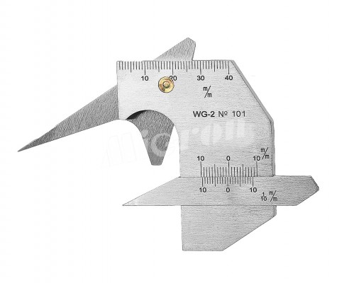 Шаблон сварщика WG  2 нержавеющая сталь Micron