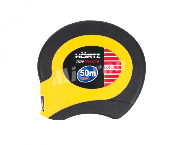Рулетка 50м ширина 13мм закрытый корп. CR-002 HORTZ