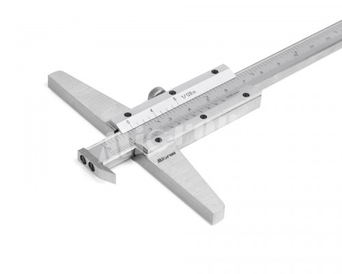 Штангенглубиномер ШГ- 160 0,05 с толщиномером Micron