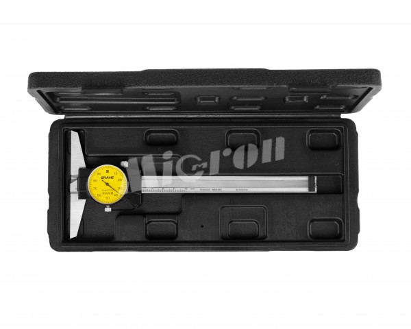 Штангенглубиномер ШГК- 100 0.01 с круг. шкалой SHAHE