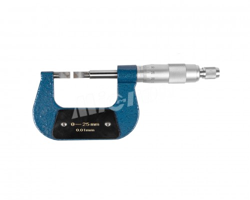 Микрометр специальный МК-НП- 25 0,01 с ножевидными пяткоми SHAN (госреестр № 75427-19)